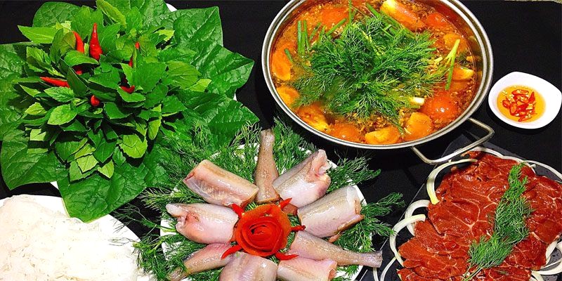 lẩu cá khoai đậm đà